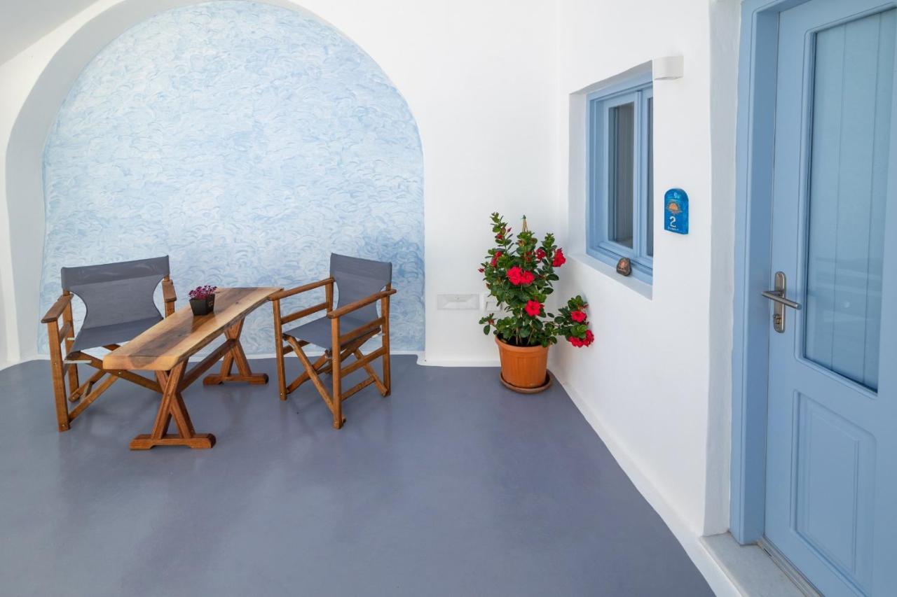 Sunborn Oia Suites Bagian luar foto